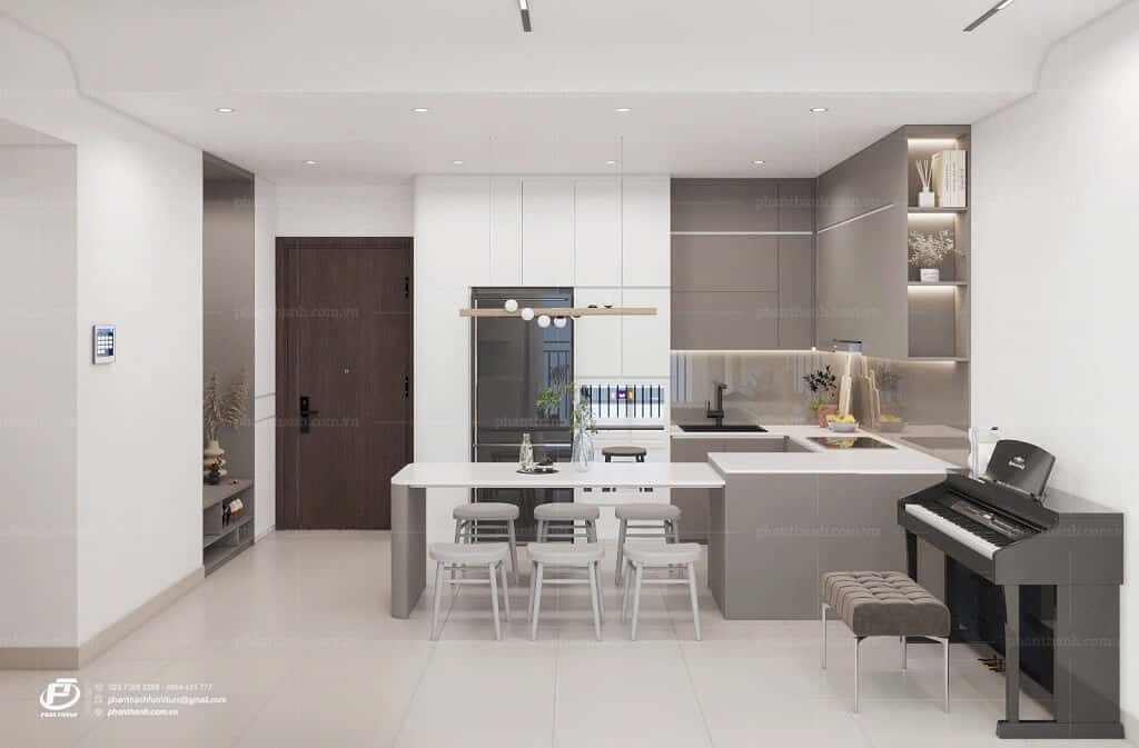 Căn hộ 2 phòng ngủ-Tầng 10/Căn 16